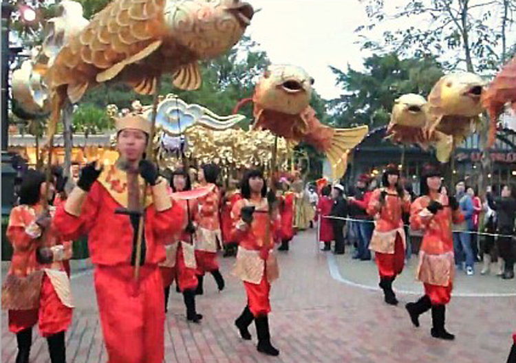Disneyland Hong Kong 2016 Chinese New Year