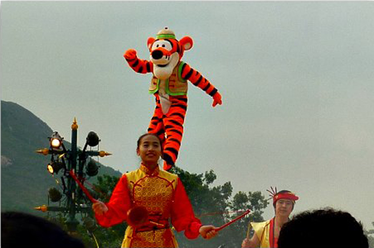 Disneyland Chinese New Year 2016 Hong Kong