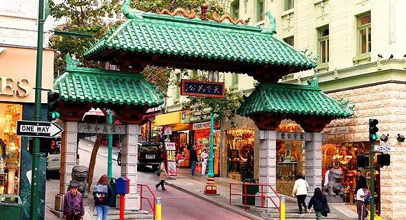 New York and San Francisco Chinatown, Chinese celebrate spring festival in New York Chinatown,chinese dish in New York and San Francisco Chinatown, Chinese think of local flavour and go to New York and San Francisco Chinatown