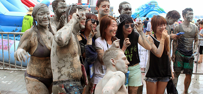 boryeong mud festival 2016,boryeong mud festival package,boryeong mud festival package 2016,boryeong mud festival roundtrip bus package,Most Crazy Thing to Do Boryeong Mud Festival Pack 2016