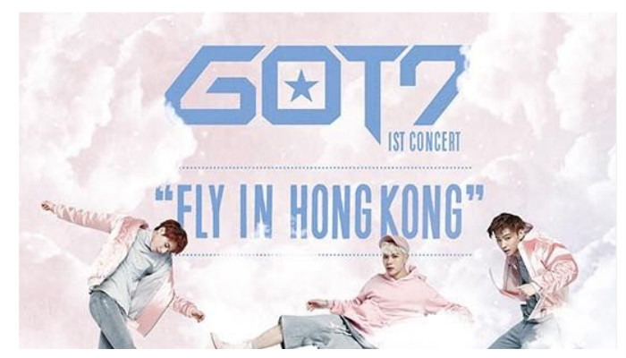 GOT7 1st CONCERT FLY IN HONG KONG，GOT7 Tickets sold in Hong Kong, K-pop boy group GOT7, highlight the summer holiday in Hong Kong 