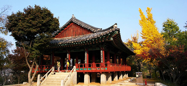 Jeonju Hanok Village Maple Leaves Two-day Tour 2016 Itinerary