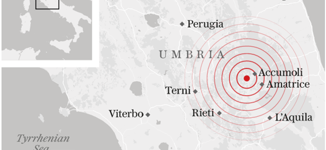 Italy Earthquake， Italy，italy messina earthquake,italy earthquake deaths, Umbrian town of Norcia,Earthquake leaves at least 37 dead in central Italy,6.2-Magnitude Earthquake Rattles Italy Killing Dozens