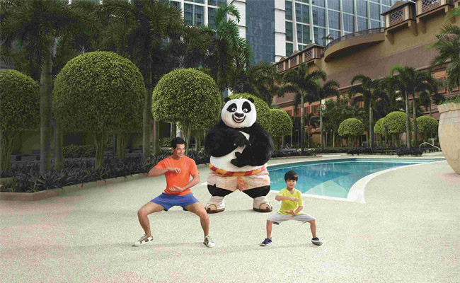 What is the Kung Fu Panda Academy in Sheraton Grand Macau,Kung Fu Panda Academy 2016,Kung Fu Panda Academy of Sherton,What to Play in Kung Fu Panda Academy,Kung Fu Panda Academy Family Games,Kung Fu Panda Academy - The Mission