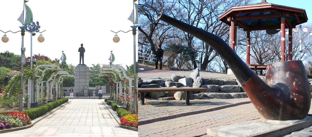 Incheon Cherry Day Tour, Yeongjong Island & Incheon Jayu Park & Fairy Tale Village Day Tour