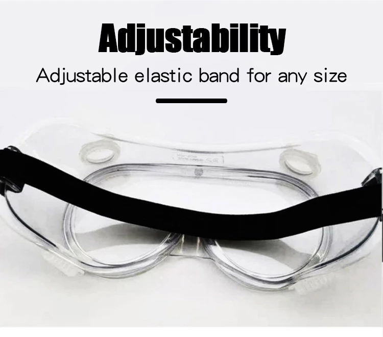 3M Safety Protective Medical Goggle, Chemical Splash Wear, Impact Virus Glass, Anti Fog Glass, Eye Protective Goggle
