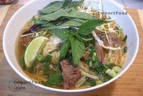 Vietnamese-style beef noodle soup,American-Thai / AsianMenu price, MailBox, Phone Number, food consumption 