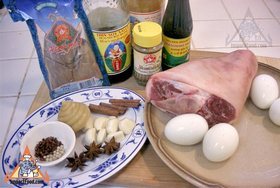Pork Leg on Rice, "Khao Kha Moo",SoupsMenu price, MailBox, Phone Number, food consumption 