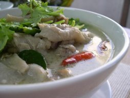 Thai ginger chicken soup, "Tom khing gai",SoupsMenu price, MailBox, Phone Number, food consumption 