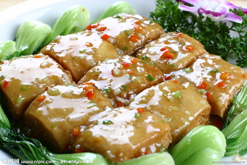 Golden tofu