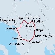 Kosovo, Albania & Macedonia Explorer