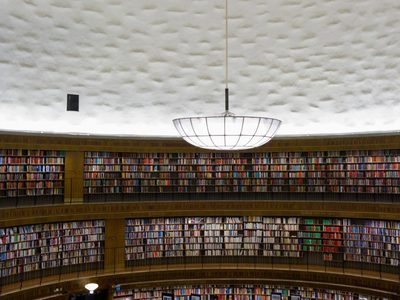 Stockholm Public Library, Sweden (© Gallery Stock)
