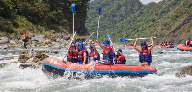Xiuguluan River Rafting Activity